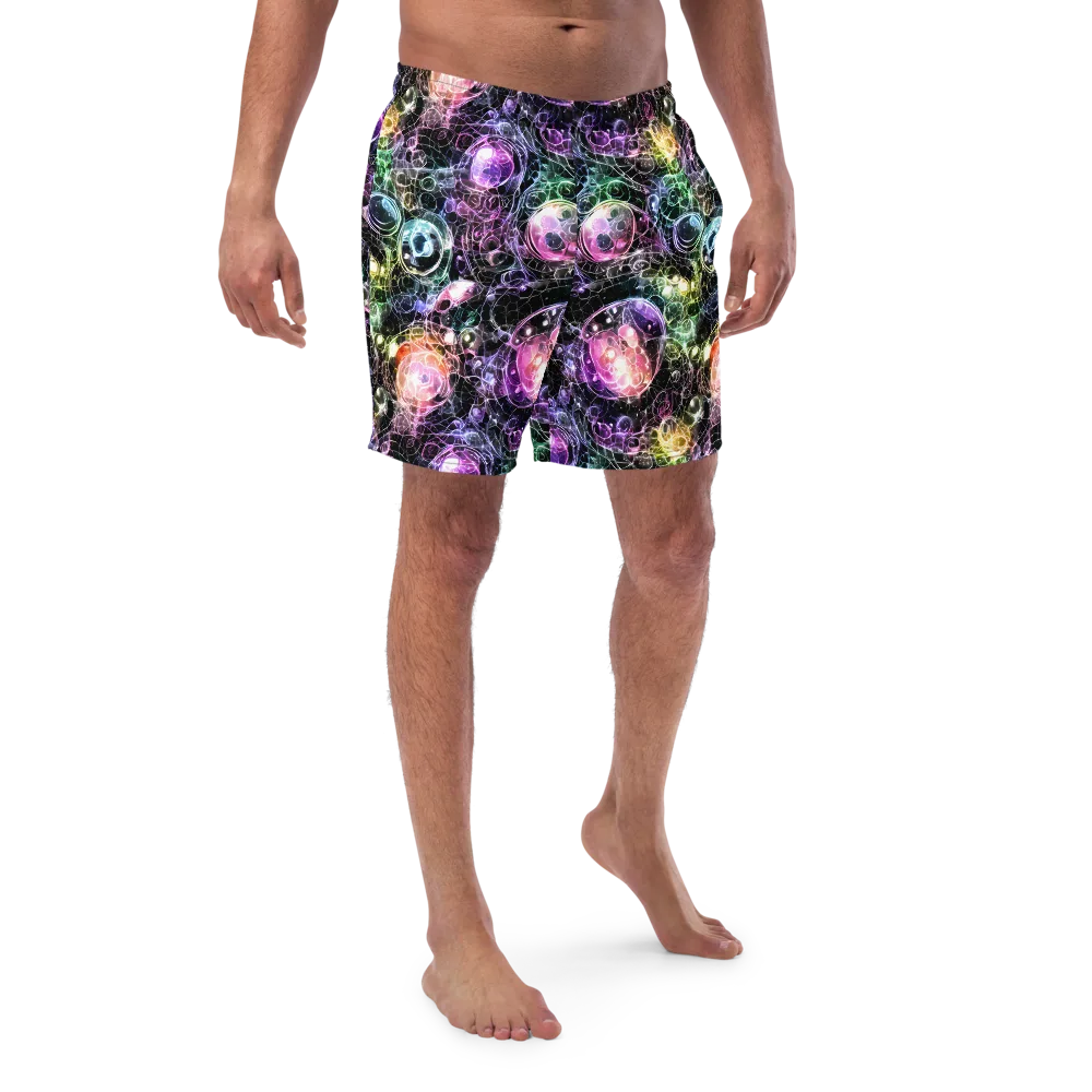 Cosmic Glass on Swim Trunks — Front