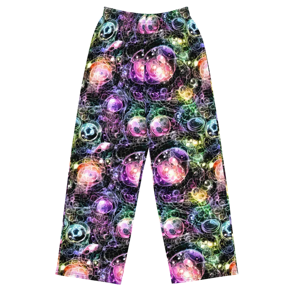 Cosmic Glass on Wide-Leg Pants — Front