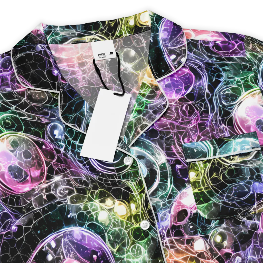 Cosmic Glass on Women's Short Sleeve Pajama Top — Product details