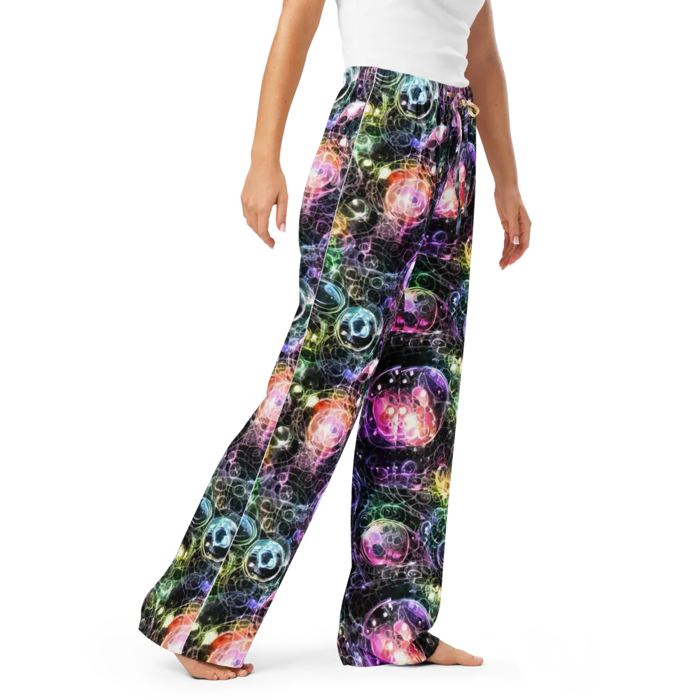 Cosmic Glass on Women's Pajama Pants — Right Front