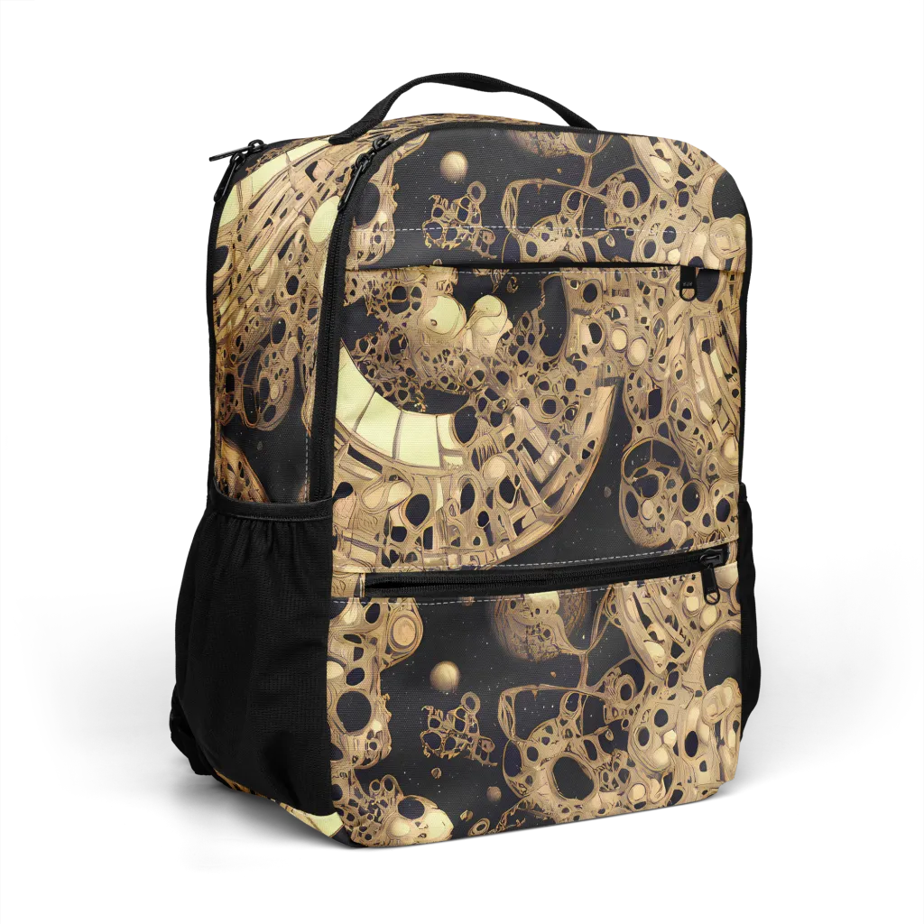 Baroque Orbit on Utility Backpack — Right Front