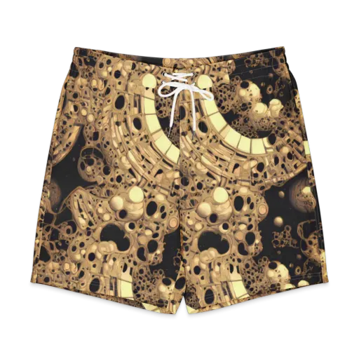 Baroque Orbit on a Men's Board Shorts