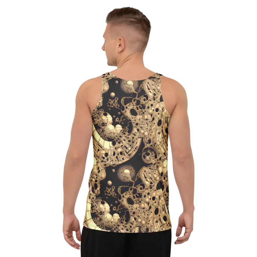 Baroque Orbit on Men's Tank Top — Back