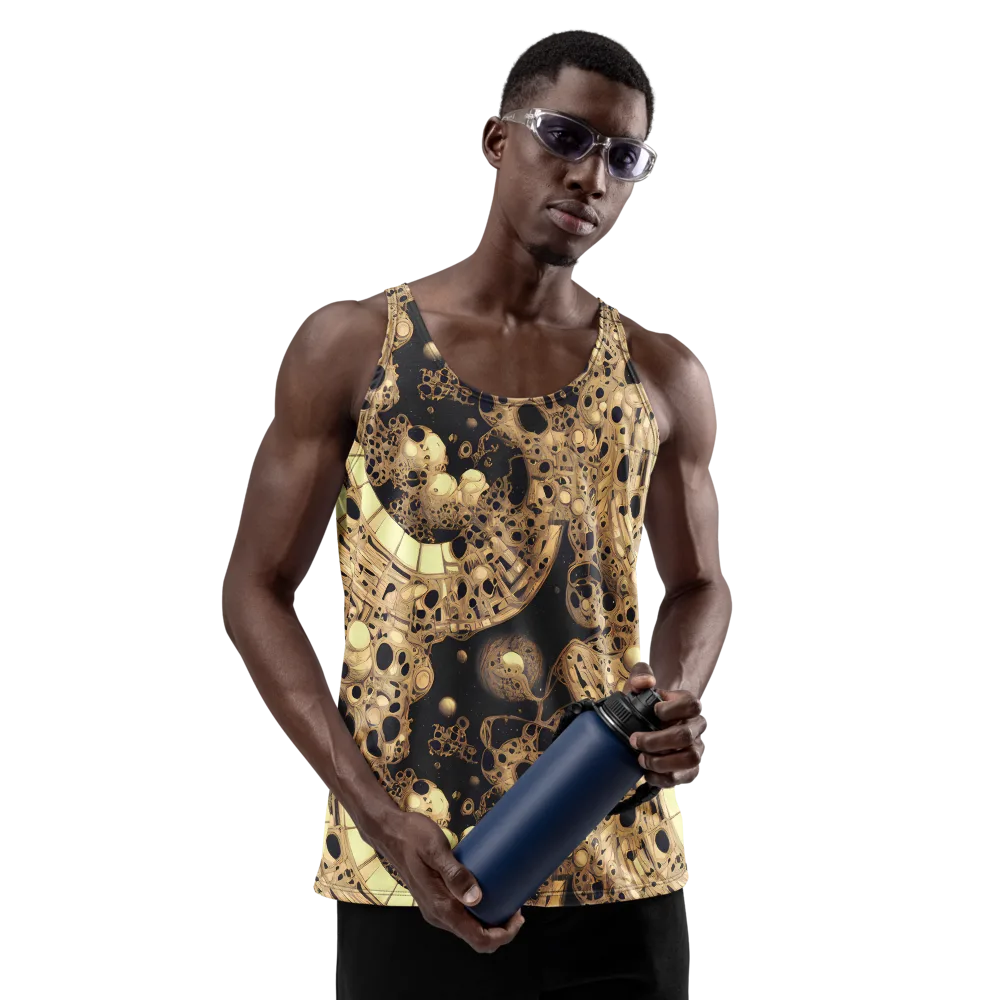 Baroque Orbit on Men's Tank Top — Front