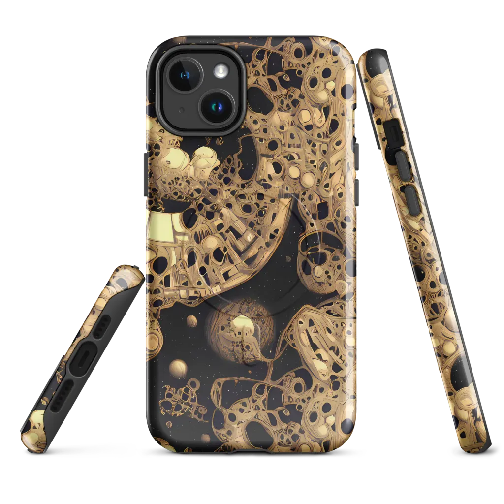 Baroque Orbit on MagSafe Tough Case for iPhone® — Front