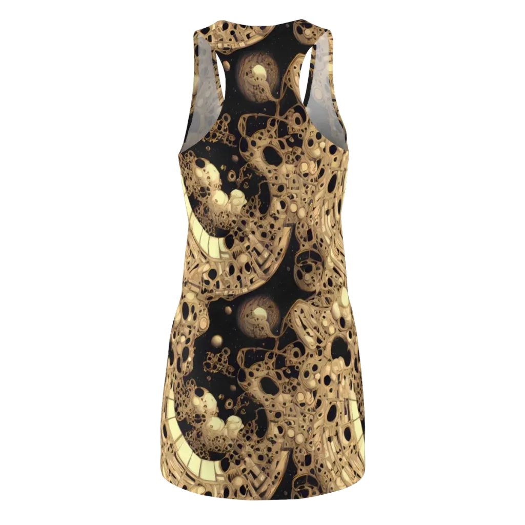 Baroque Orbit on Racerback Dress — Back