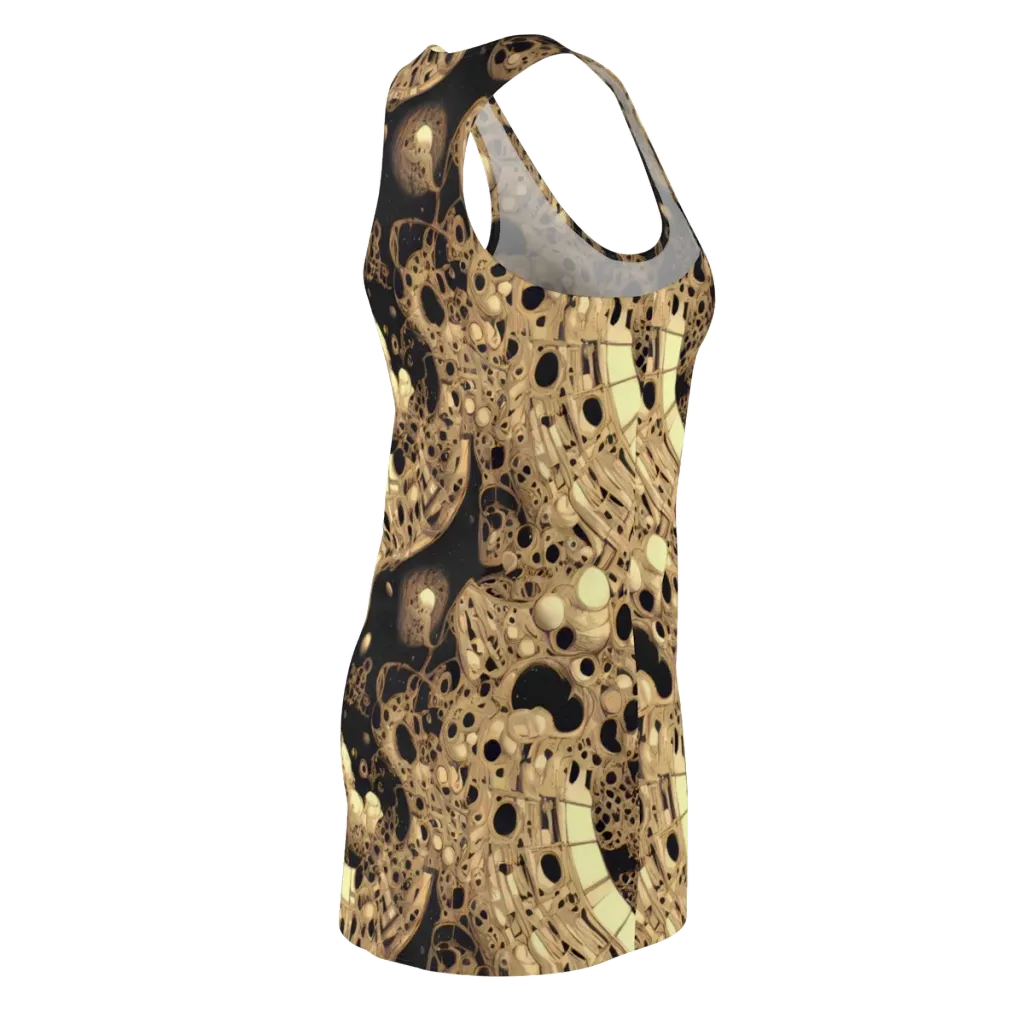 Baroque Orbit on Racerback Dress — Back Side
