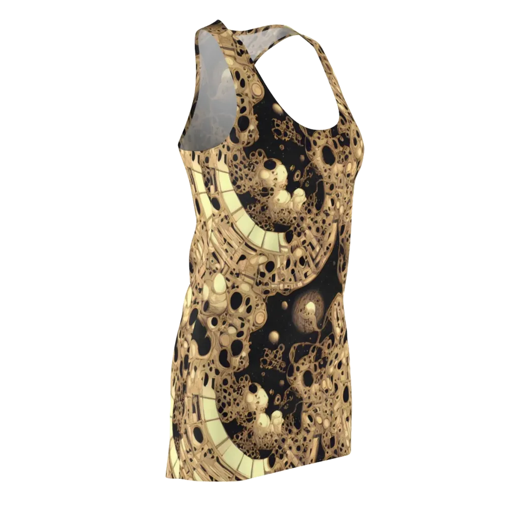 Baroque Orbit on Racerback Dress — Front Side