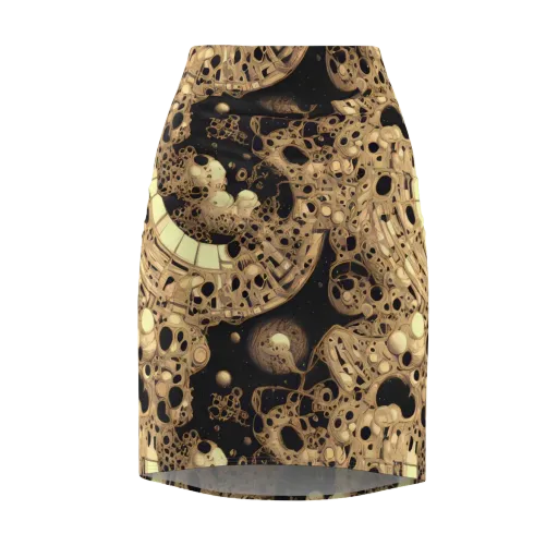 Baroque Orbit on a Pencil Skirt