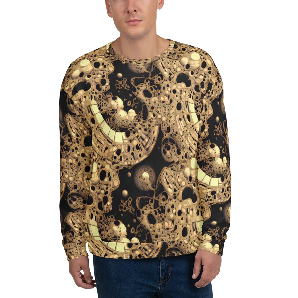 Baroque Orbit on Sweatshirt — Front