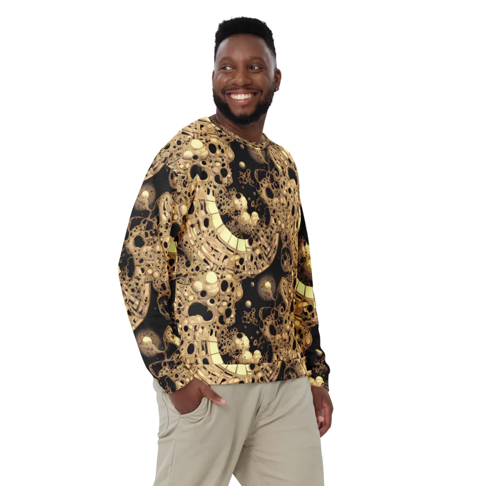 Baroque Orbit on Sweatshirt — Front