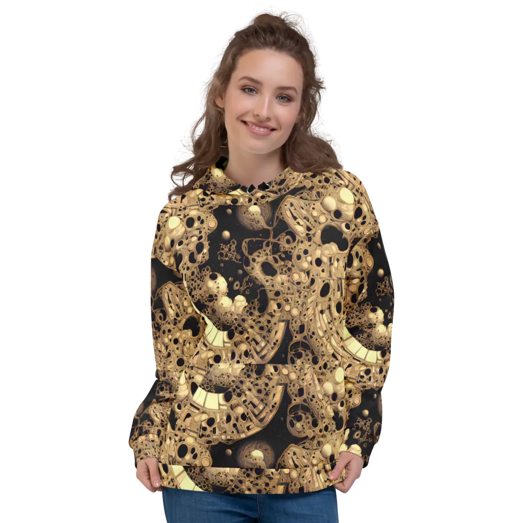 Baroque Orbit on Hoodie — Front