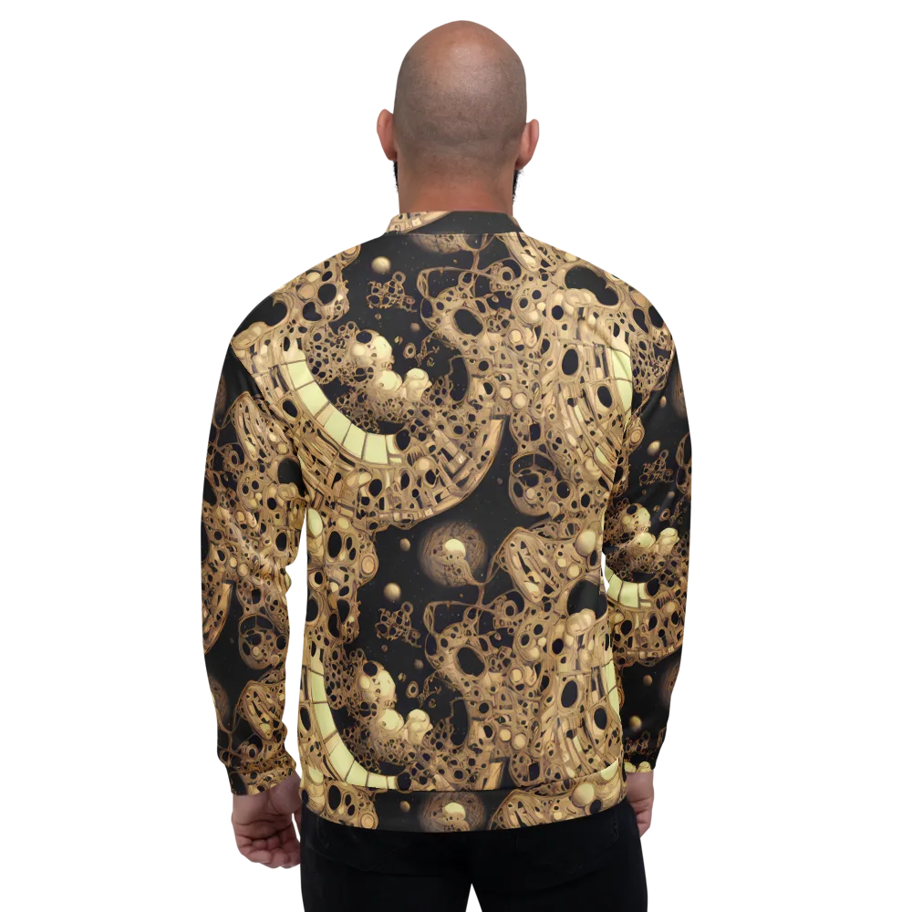 Baroque Orbit on Bomber Jacket — Back