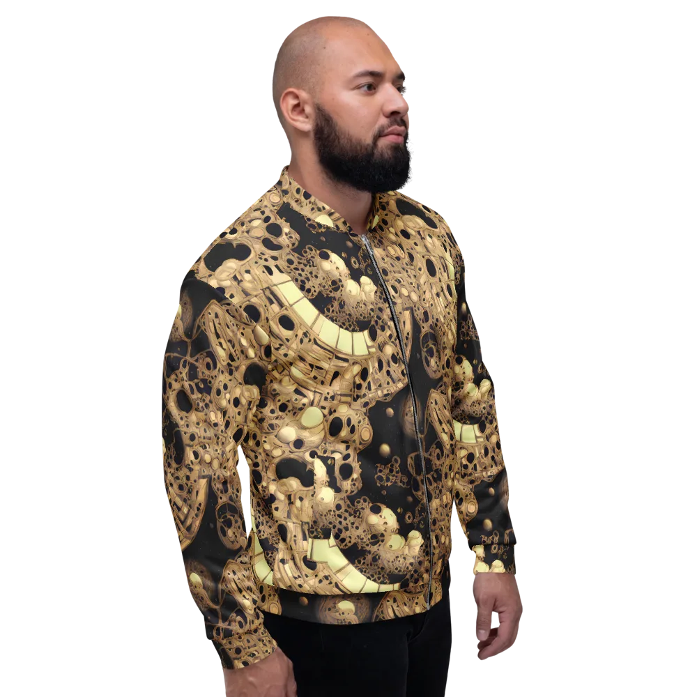 Baroque Orbit on Bomber Jacket — Right