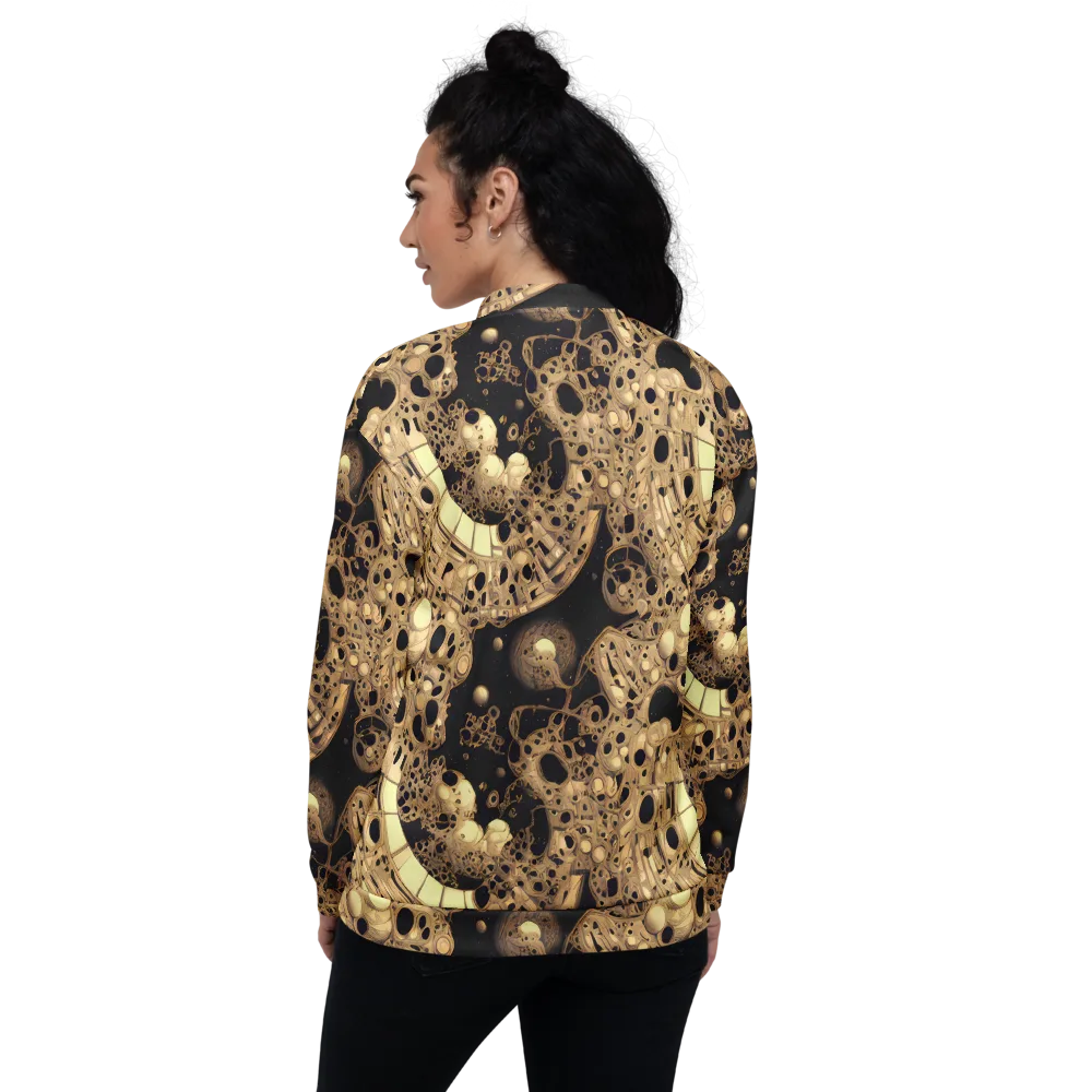 Baroque Orbit on Bomber Jacket — Back