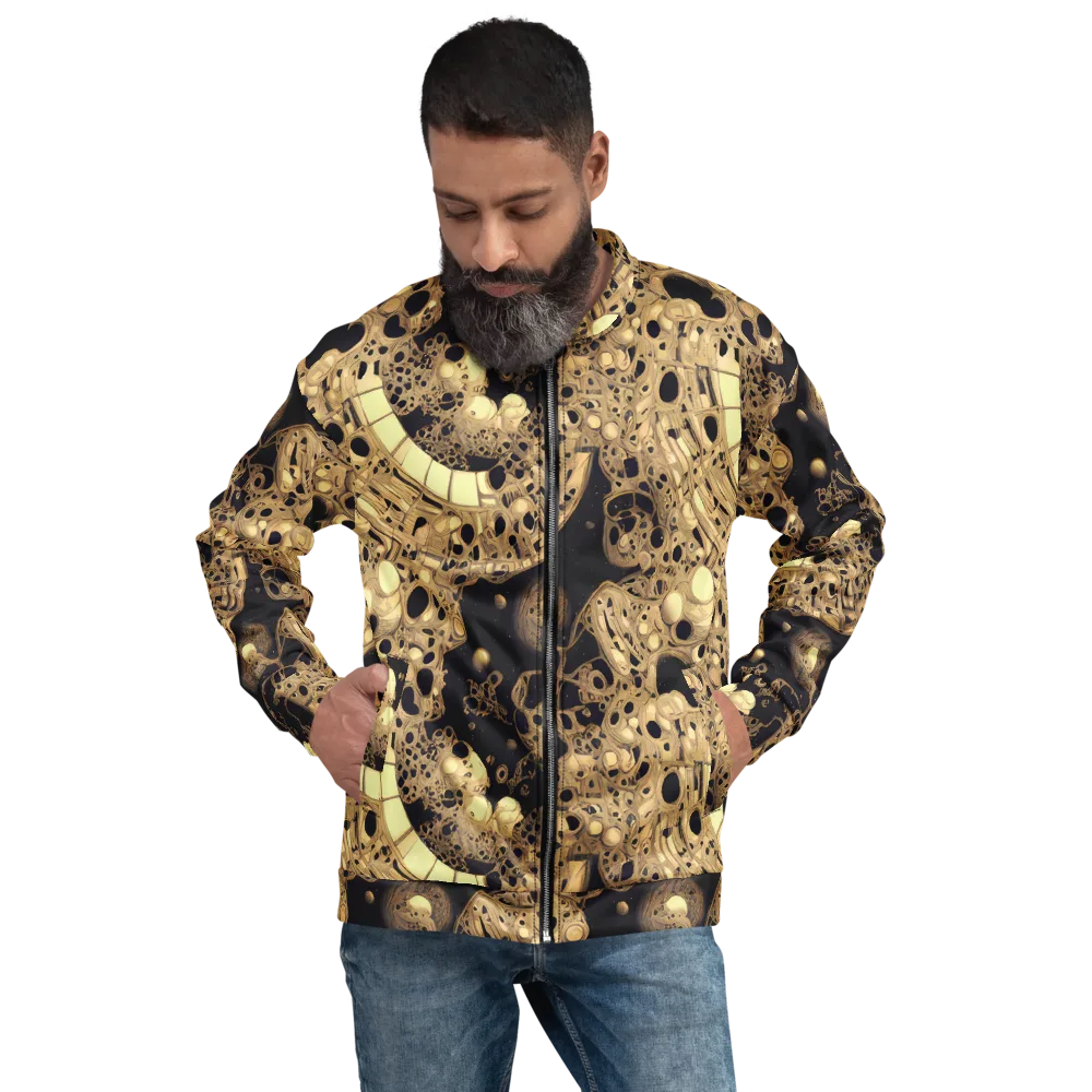 Baroque Orbit on Bomber Jacket — Front