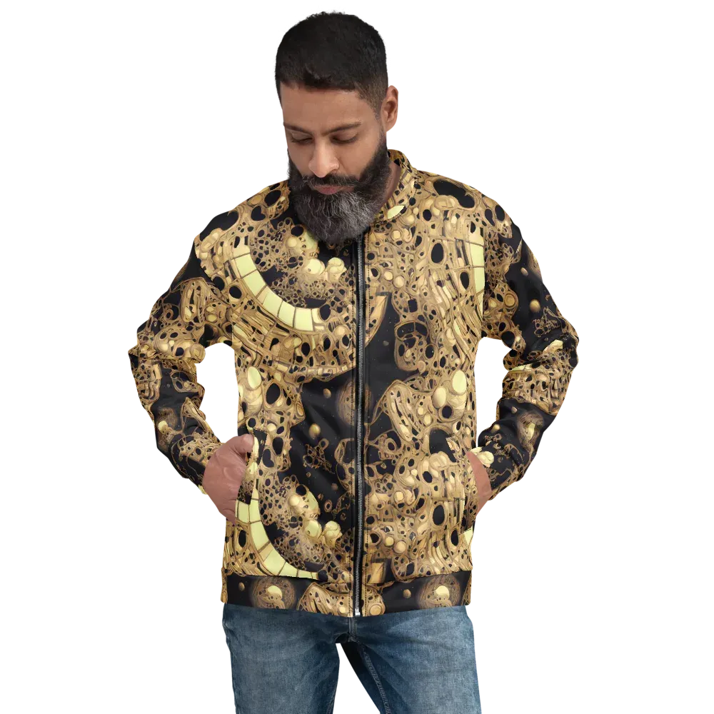 Baroque Orbit on Bomber Jacket — Front