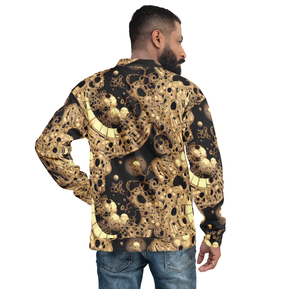 Baroque Orbit on Bomber Jacket — Back