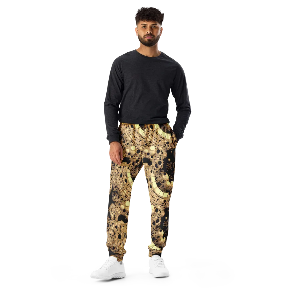 Baroque Orbit on Men's Joggers — Front