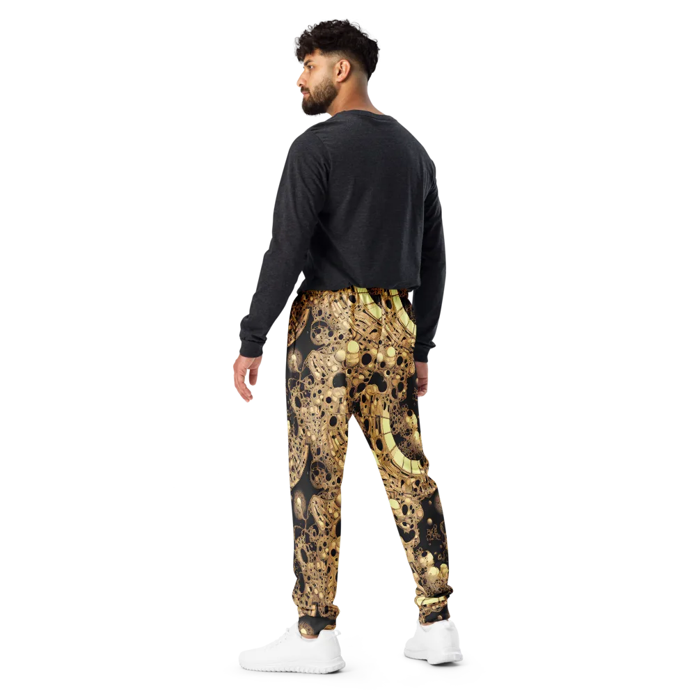 Baroque Orbit on Men's Joggers — Back