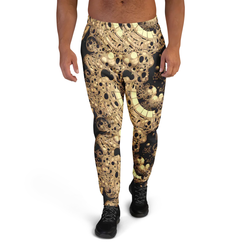 Baroque Orbit on Men's Joggers — Front