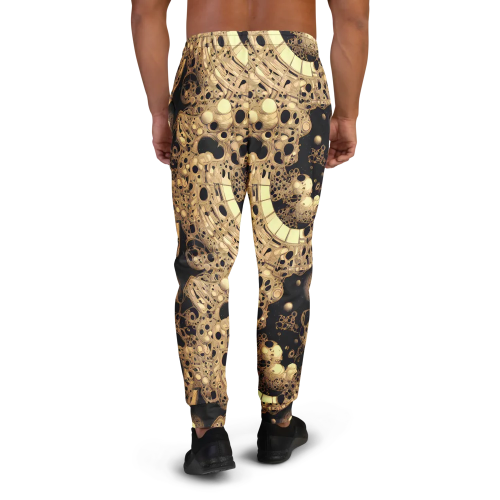 Baroque Orbit on Men's Joggers — Back