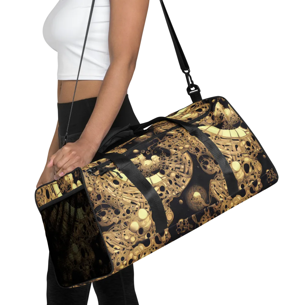 Baroque Orbit on Duffle Bag — Front