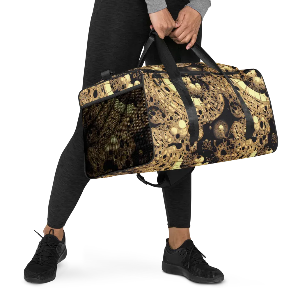 Baroque Orbit on Duffle Bag — Right Front