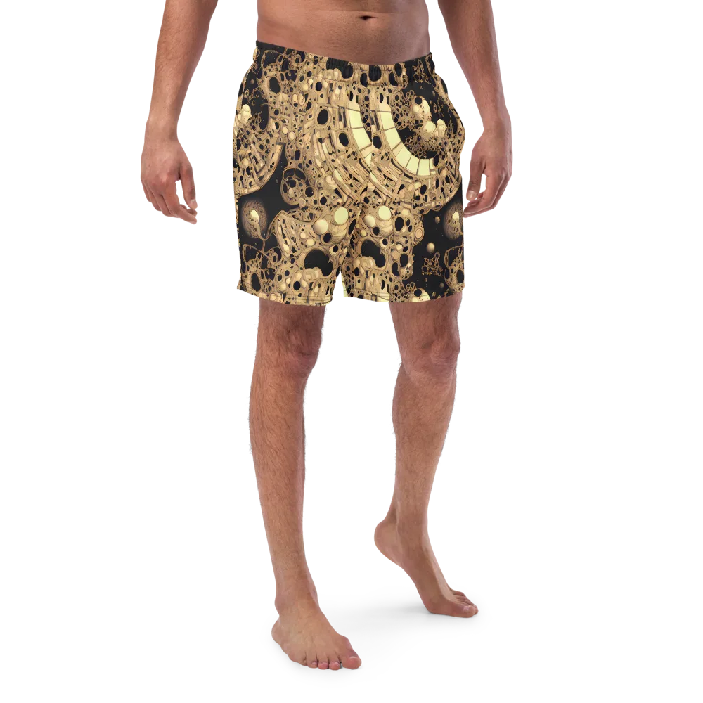 Baroque Orbit on Swim Trunks — Front