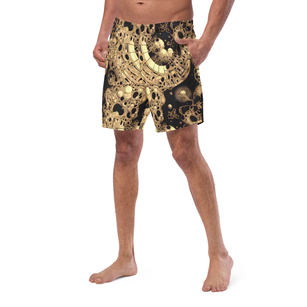 Baroque Orbit on Swim Trunks — Left Front
