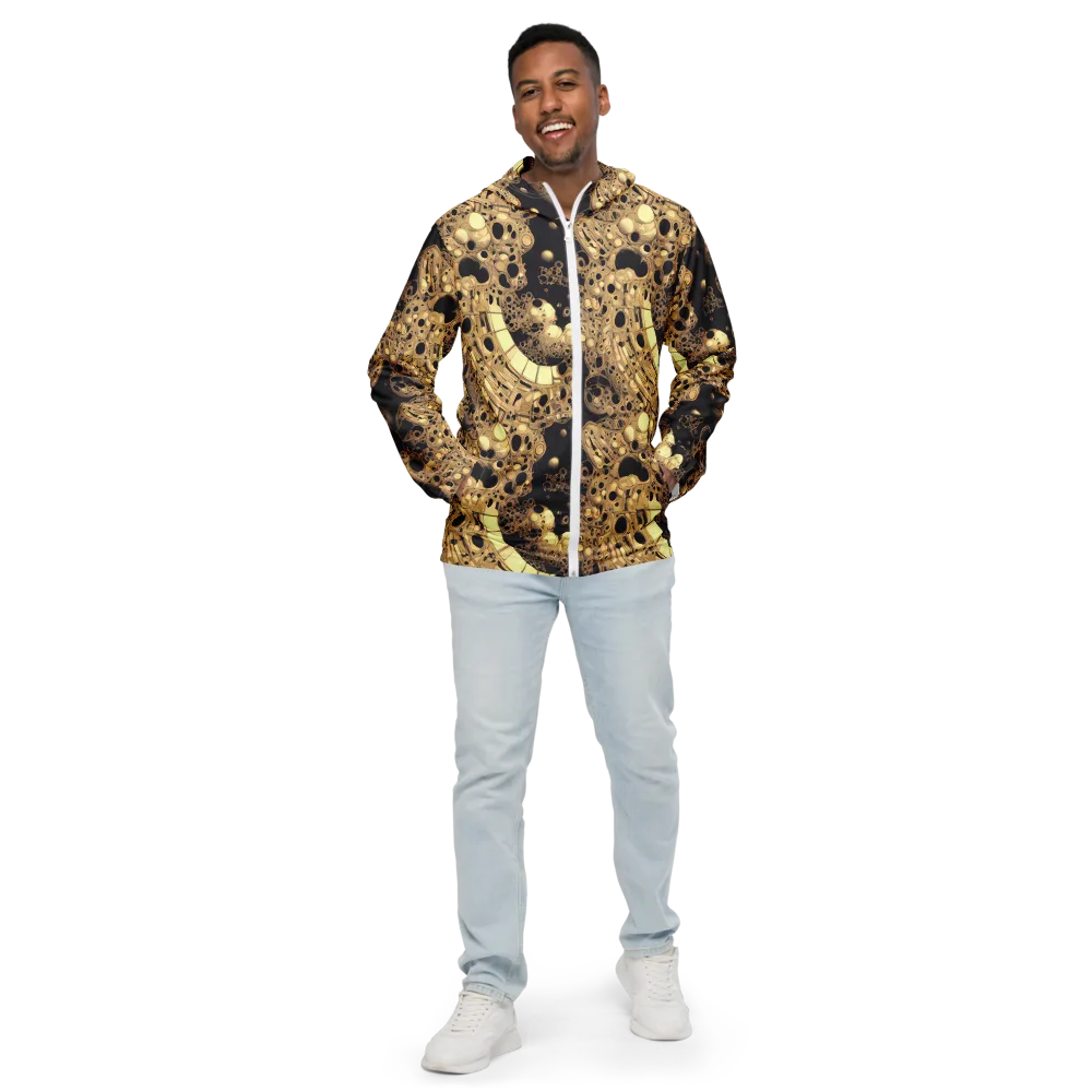 Baroque Orbit on Men's Windbreaker — Front