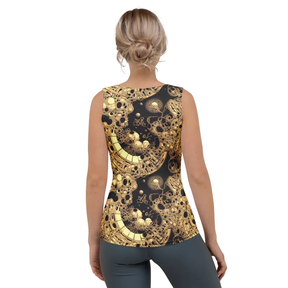 Baroque Orbit on Women's Tank Top — Back