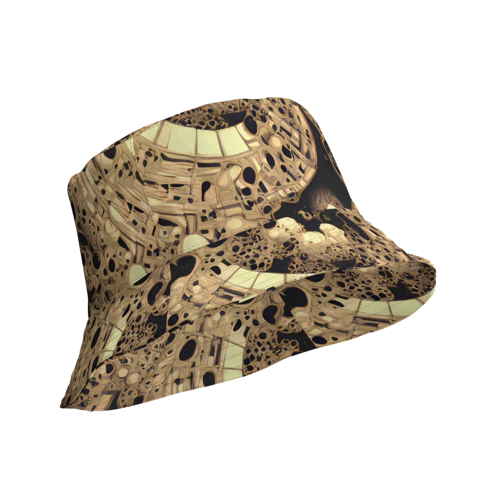 Baroque Orbit on Reversible Bucket Hat — Product details Outside