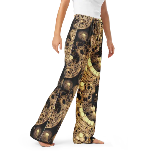 Baroque Orbit on a Women's Pajama Pants