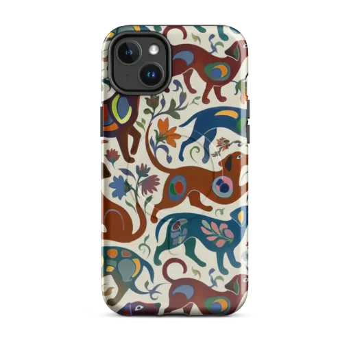 Folk Hounds on a MagSafe Tough Case for iPhone®