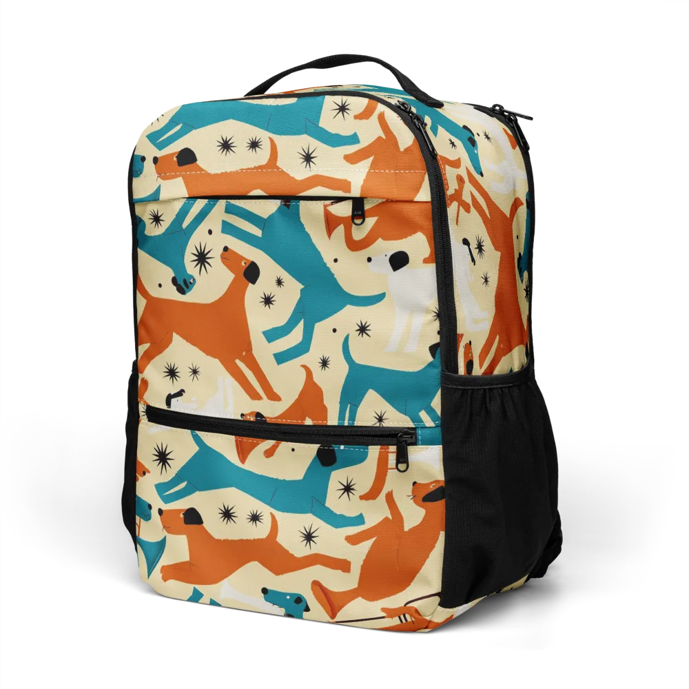 Terrier Tempo on Utility Backpack — Left Front