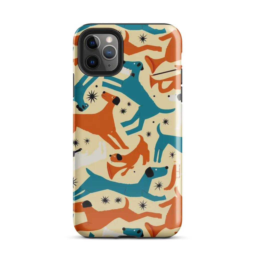 Terrier Tempo on Tough Case for iPhone® — Front