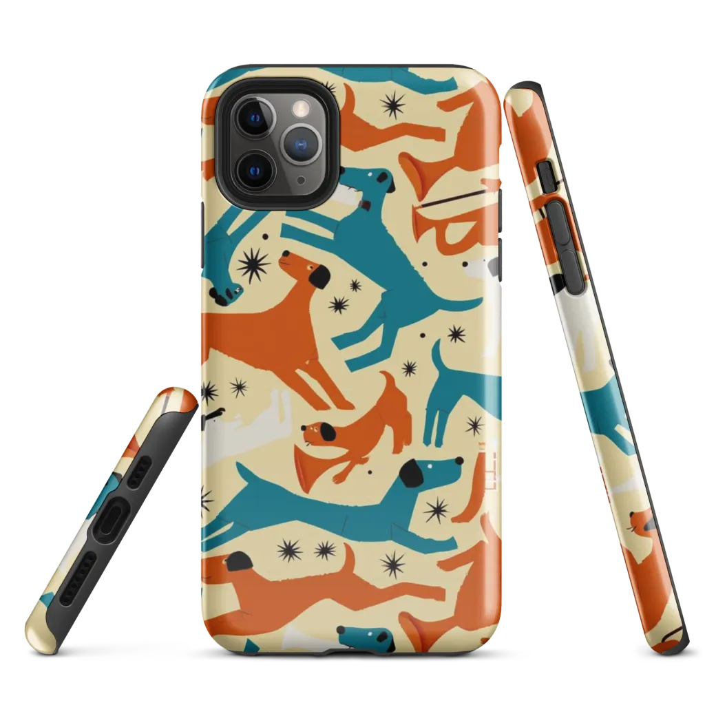 Terrier Tempo on Tough Case for iPhone® — Front