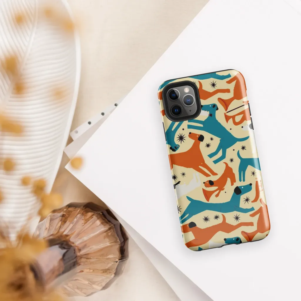 Terrier Tempo on Tough Case for iPhone® — Front