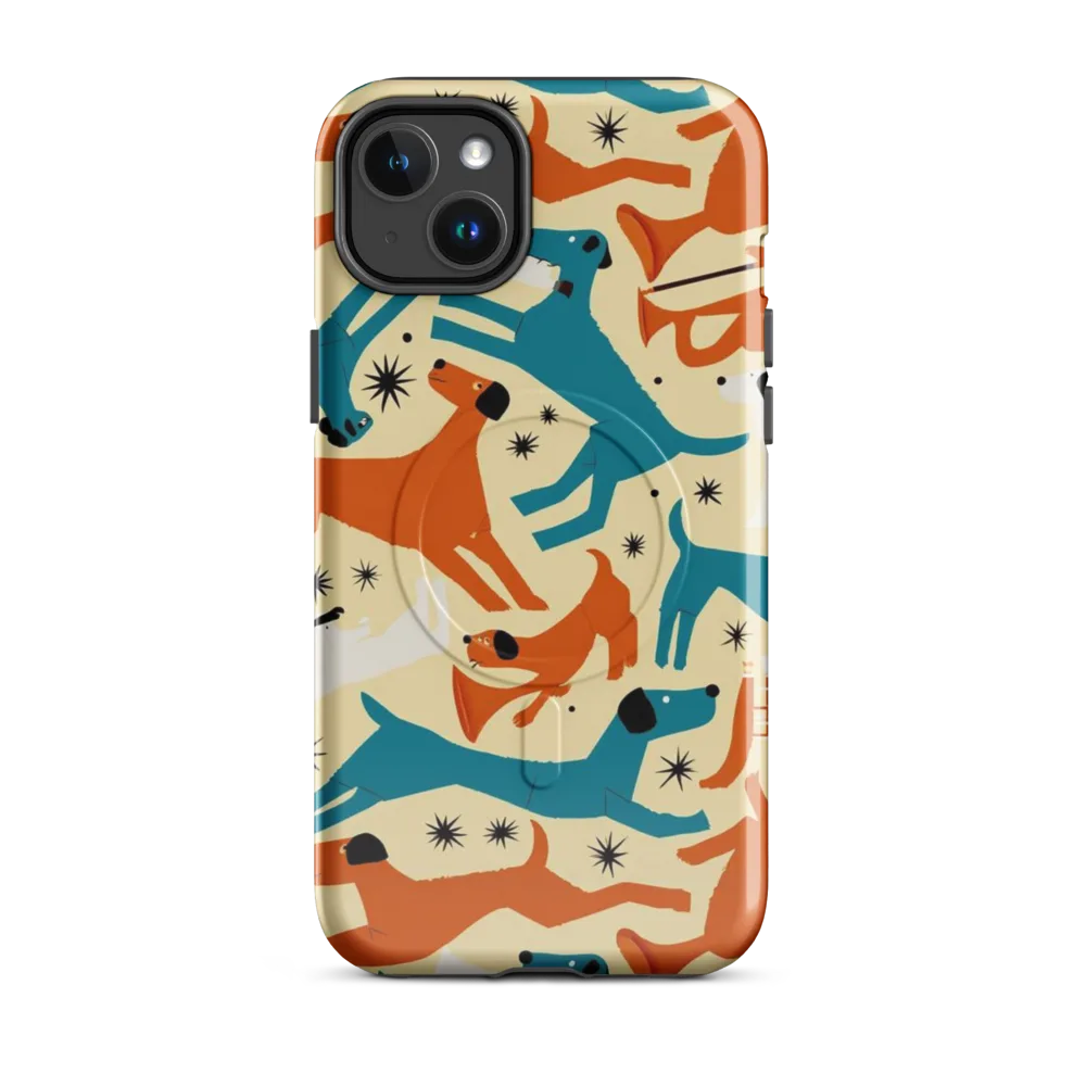 Terrier Tempo on MagSafe Tough Case for iPhone® — Front