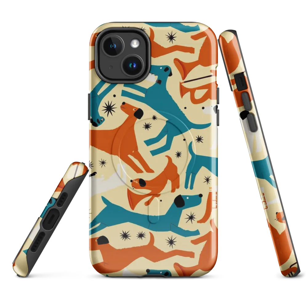 Terrier Tempo on MagSafe Tough Case for iPhone® — Front