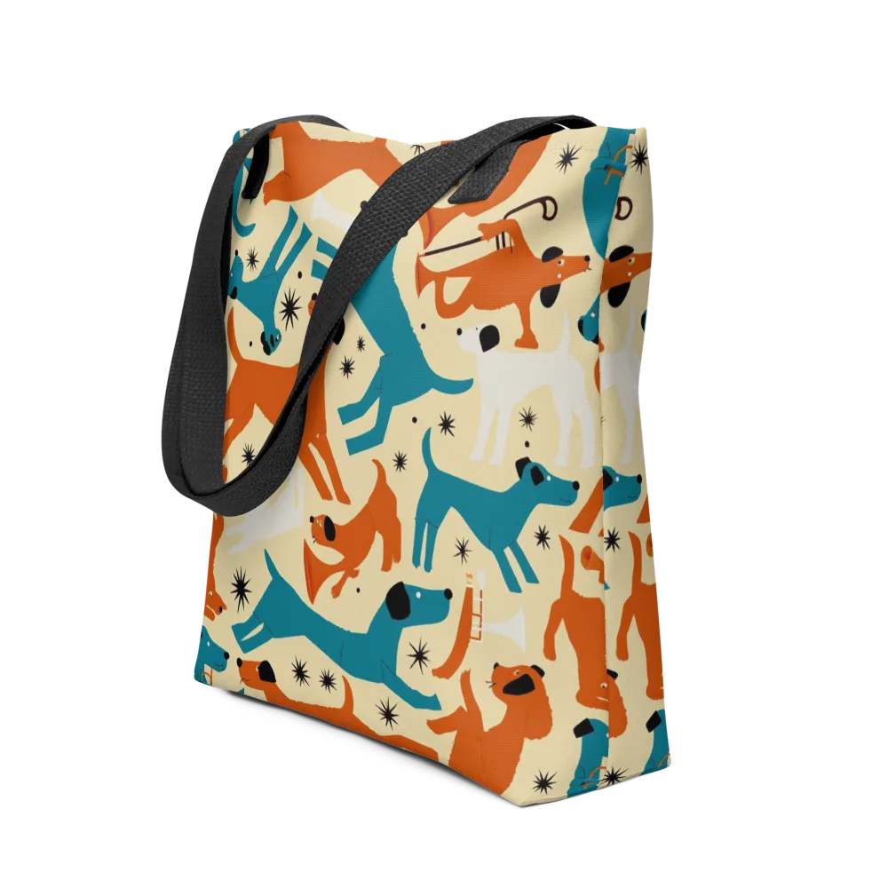 Terrier Tempo on Tote Bag — Front