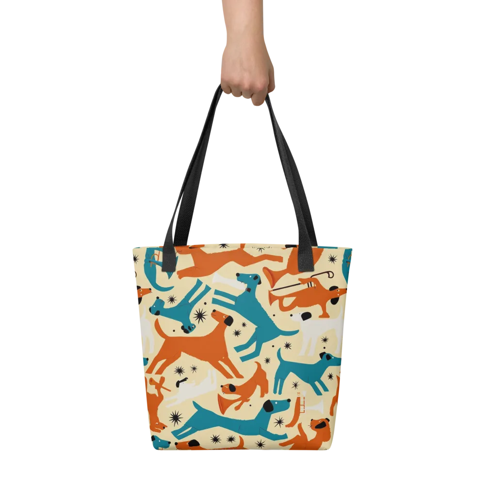 Terrier Tempo on Tote Bag — Front