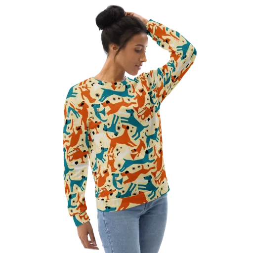 Terrier Tempo on a Sweatshirt