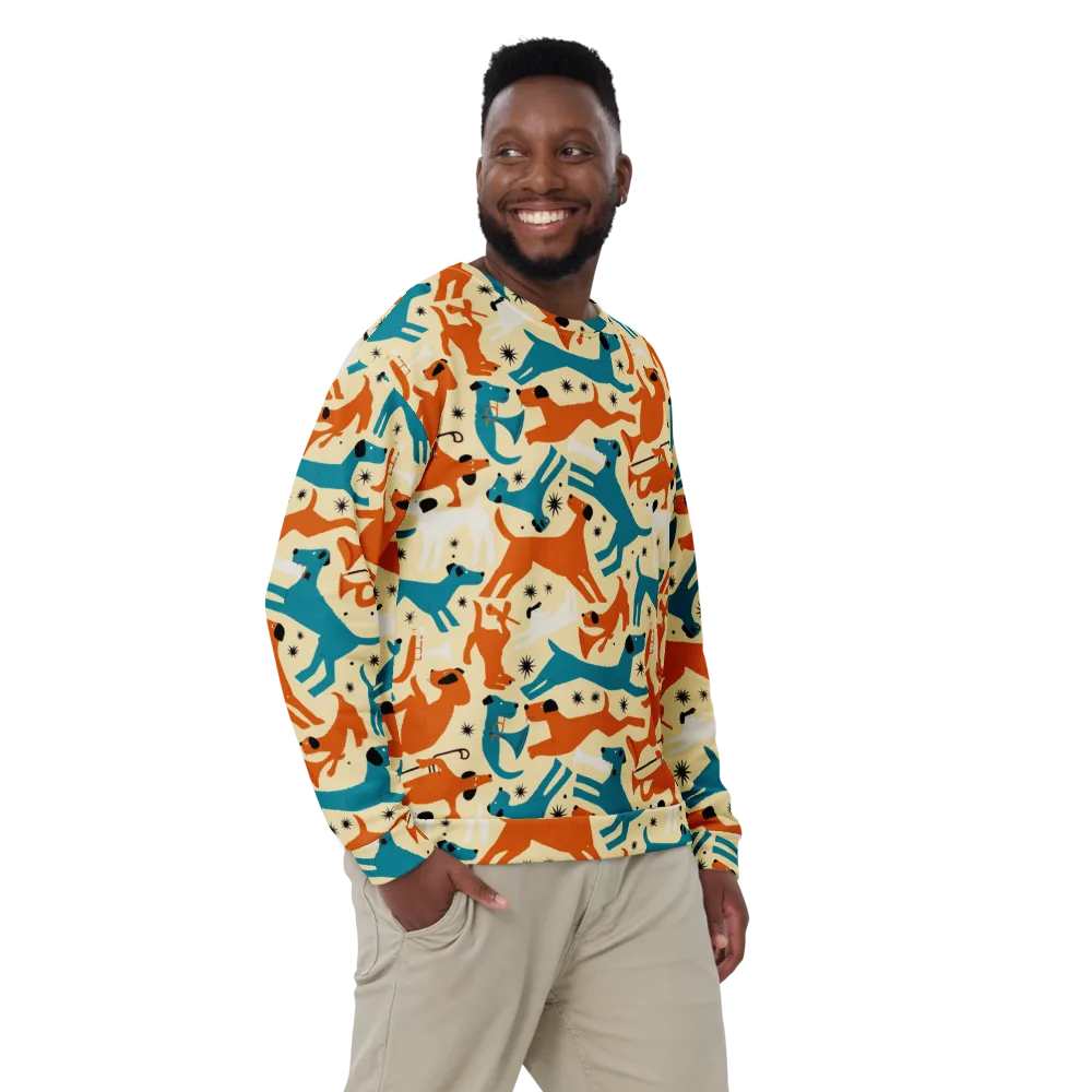 Terrier Tempo on Sweatshirt — Front