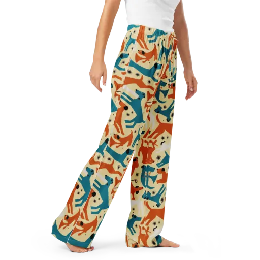 Terrier Tempo on a Women's Pajama Pants
