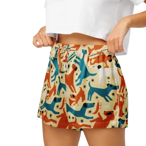 Terrier Tempo on a Women's Pajama Shorts