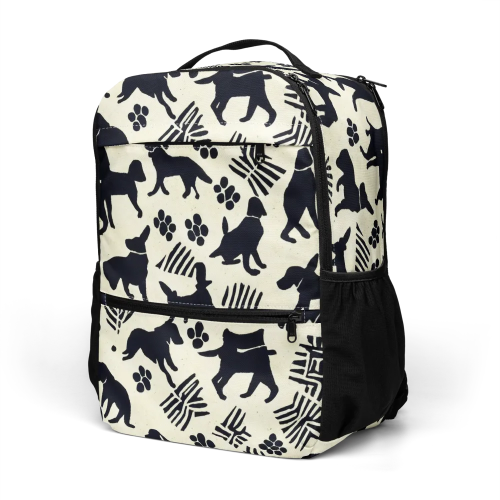Ink And Paw on Utility Backpack — Left Front