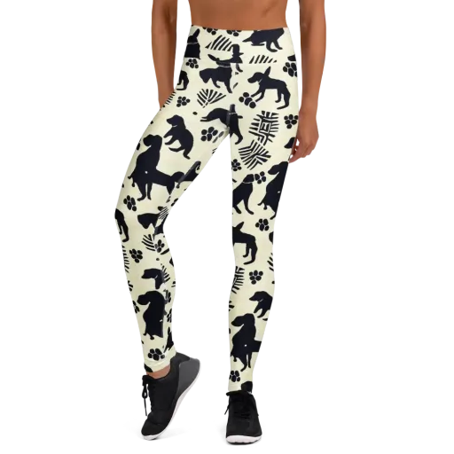 Ink And Paw on a Yoga Leggings