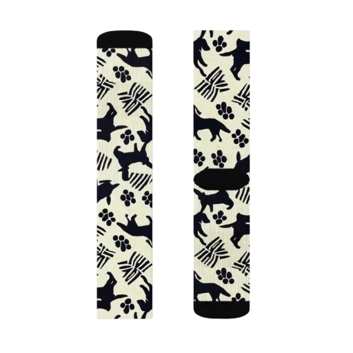 Ink And Paw on a Socks